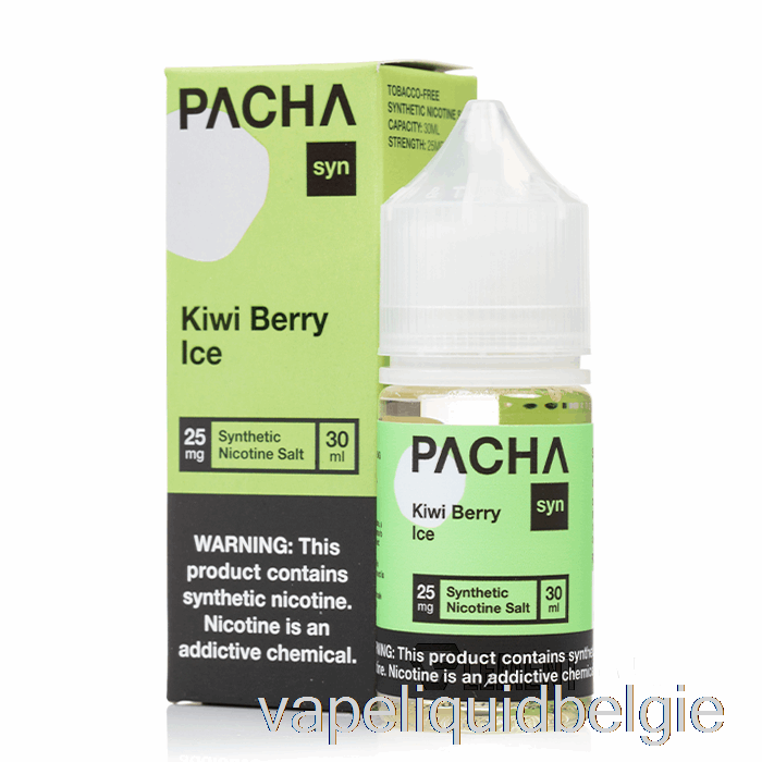 Vape Vloeibaar Kiwibesijs - Pacha Synzouten - 30 Ml 50 Mg